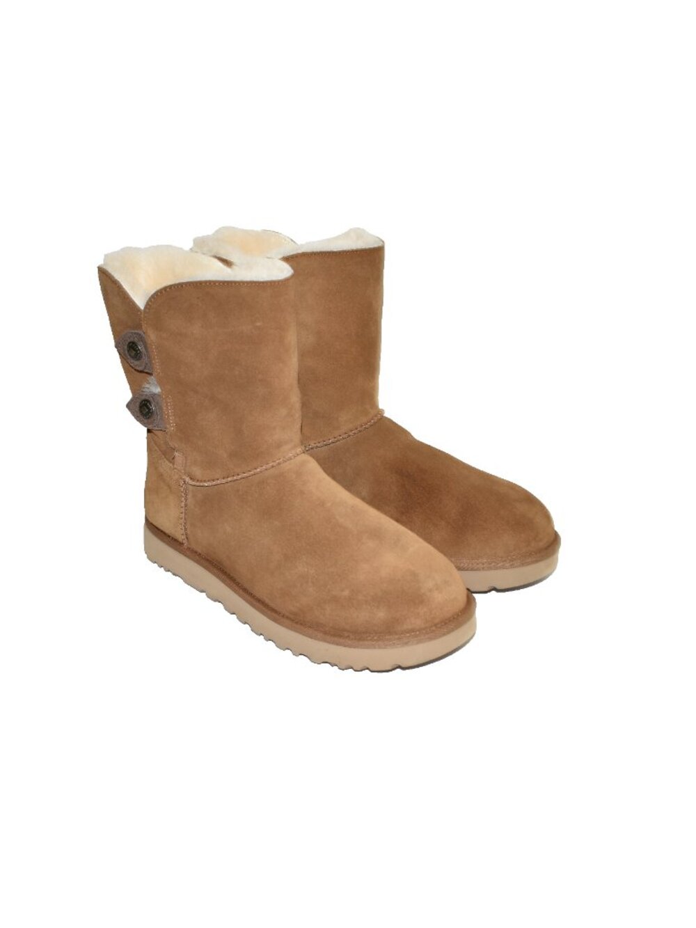 New! Ugg Marciela II Genuine Shearling Chestnut Brown Suede Boot 10 1104375 DD29